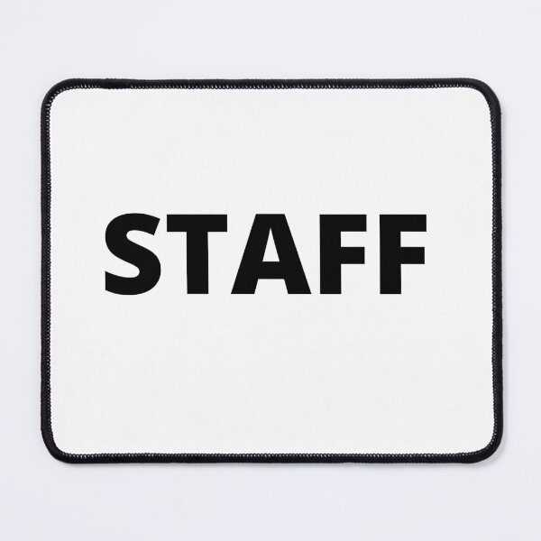 Item preview, Staff: staff members: crew member designed and sold by FLIRTAASAN.