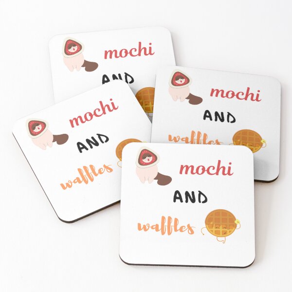 Item preview, Funny Gifts For Mochi And Waffles Gift For Fans designed and sold by TrinhThuy267.