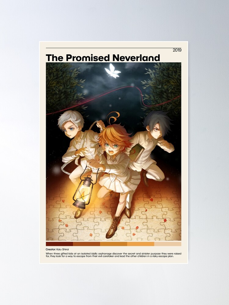 Characters The Promised Neverland Poster for Sale by roywegner