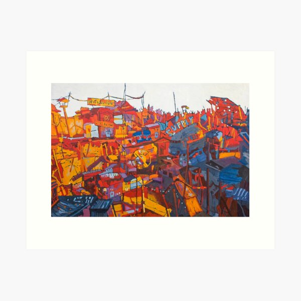 Vista previa del artículo con la obra «Megatón», diseñado y vendido por James J. Barnett.
