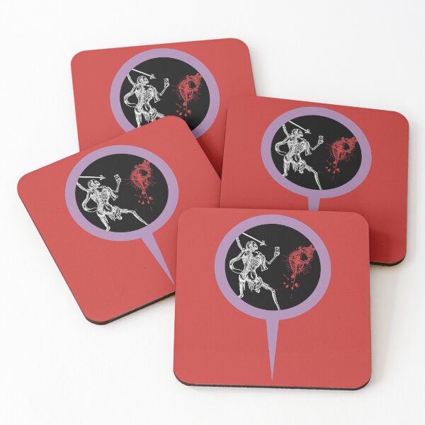 Item preview, Location Pin Blackbeard Pirate Flag Reimagined Black & Red designed and sold by Freihalt.