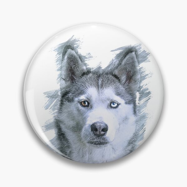 Artikelvorschau, Sibirischer Husky entworfen und verkauft von VVCreative.