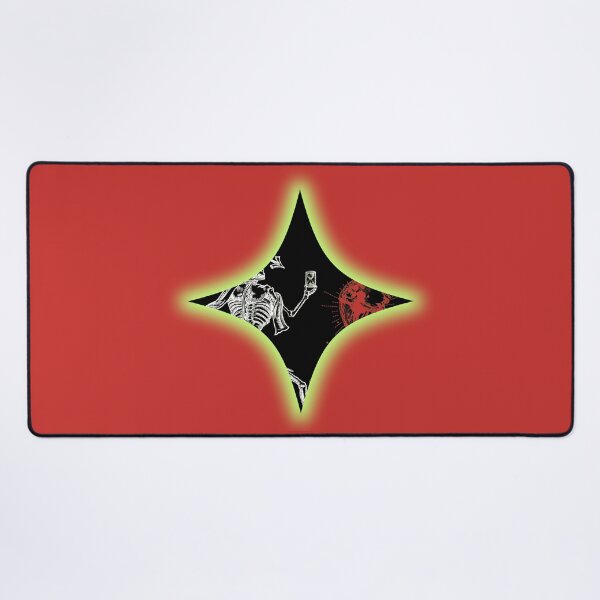Item preview, Glowing Supernova Blackbeard Pirate Flag Reimagined Black & Red designed and sold by Freihalt.