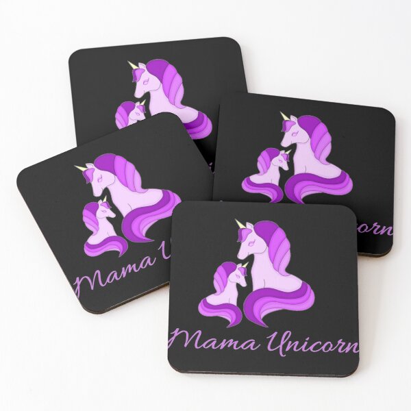 Item preview, Mama Unicorn with her baby unicorn Classic . designed and sold by meredithrya.