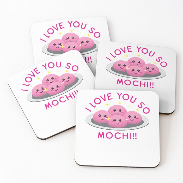 Item preview, Mens Womens Cute Kawaii Pink Mochi With Text Design Funny Fans designed and sold by TrinhThuy267.