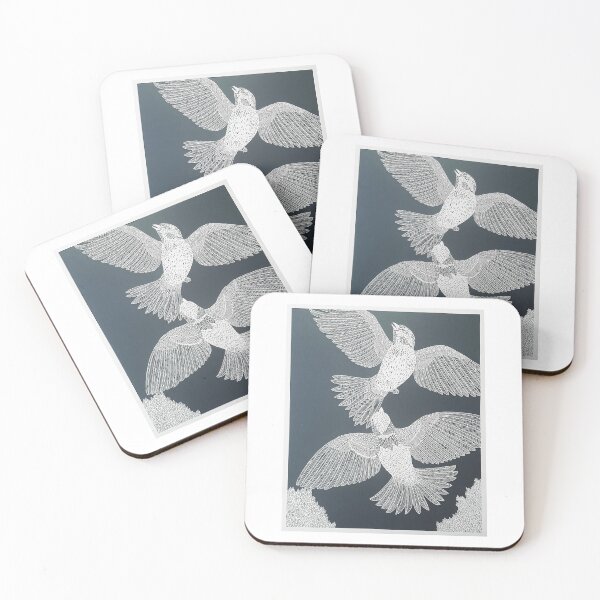 Item preview, sparrows over trees designed and sold by ritusdesigns.