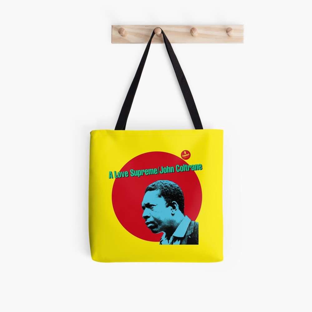 John Coltrane A Love Supreme Tote Bag for Sale by Playa Angel