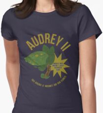 Audrey II Retro Advertisement- Little Shop Women's Fitted T-Shirt