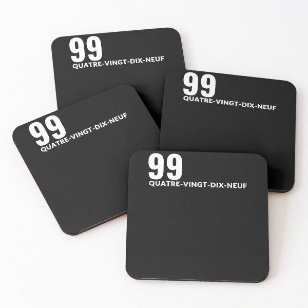 Item preview, 99 (four twenty's ten and nine) French numbers designed and sold by Voici.