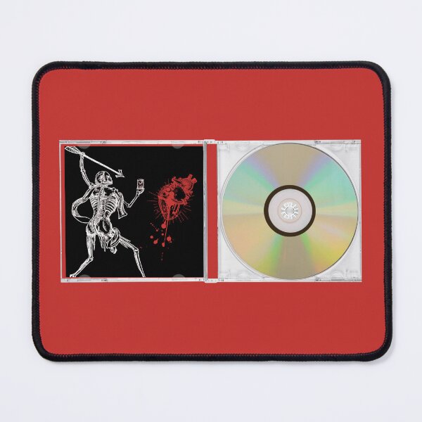 Item preview, CD Blackbeard Pirate Flag Reimagined Black & Red designed and sold by Freihalt.