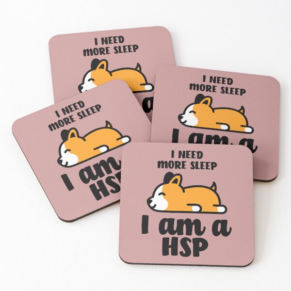 Item preview, Highly Sensitive People I need to sleep more designed and sold by emm-j.