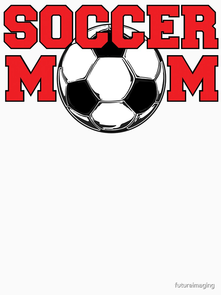 Soccer Mom - Red text by futureimaging