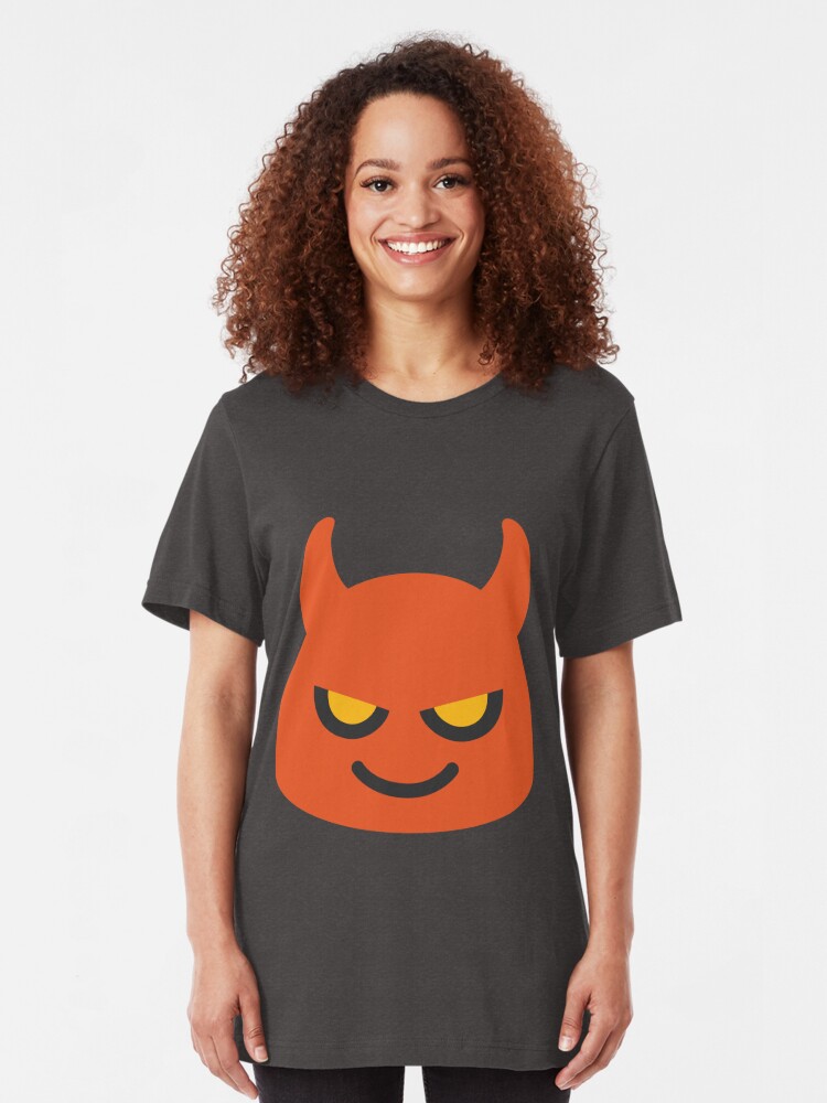 devil emoji shirt