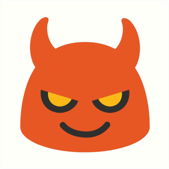 Realistic Devil Emoji