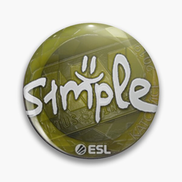 Item preview, Stickers S1mple  designed and sold by si3iy.