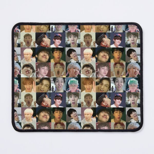 Item preview, bts funny meme face collage designed and sold by prettyy-things.