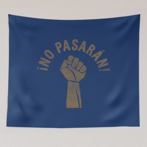 Aperçu de l'œuvre Pas de Pasaran Royaume-Uni créée et vendue par Tallys-Apparel.