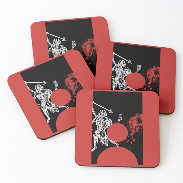 Item preview, Profile Picture Blackbeard Pirate Flag Reimagined Black & Red designed and sold by Freihalt.