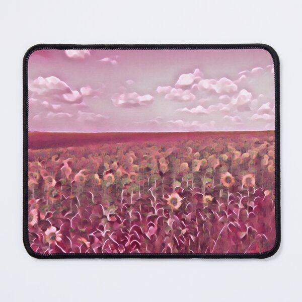 Item preview, Pink Sunflower Field designed and sold by GasconyPassion.