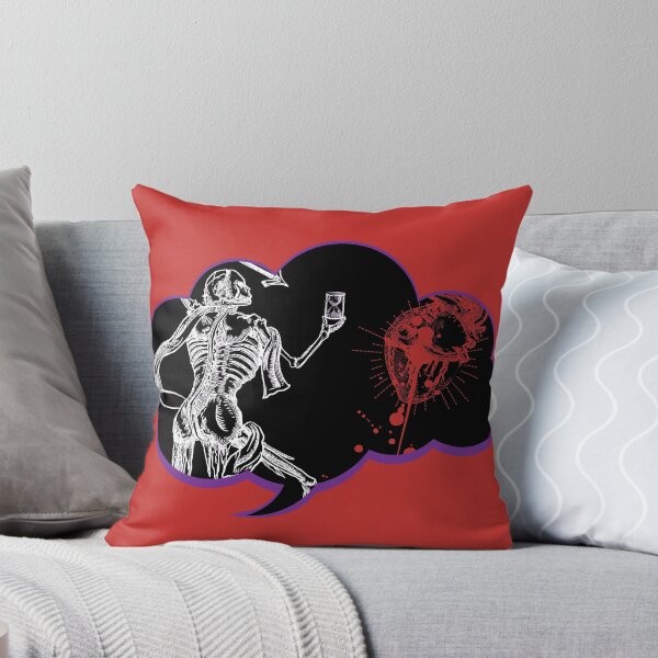 Item preview, Thought Cloud Blackbeard Pirate Flag Reimagined Black & Red designed and sold by Freihalt.