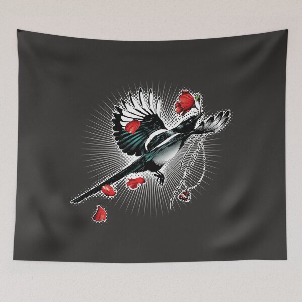 Item preview, Magpie stole my heart designed and sold by HummelGullit.
