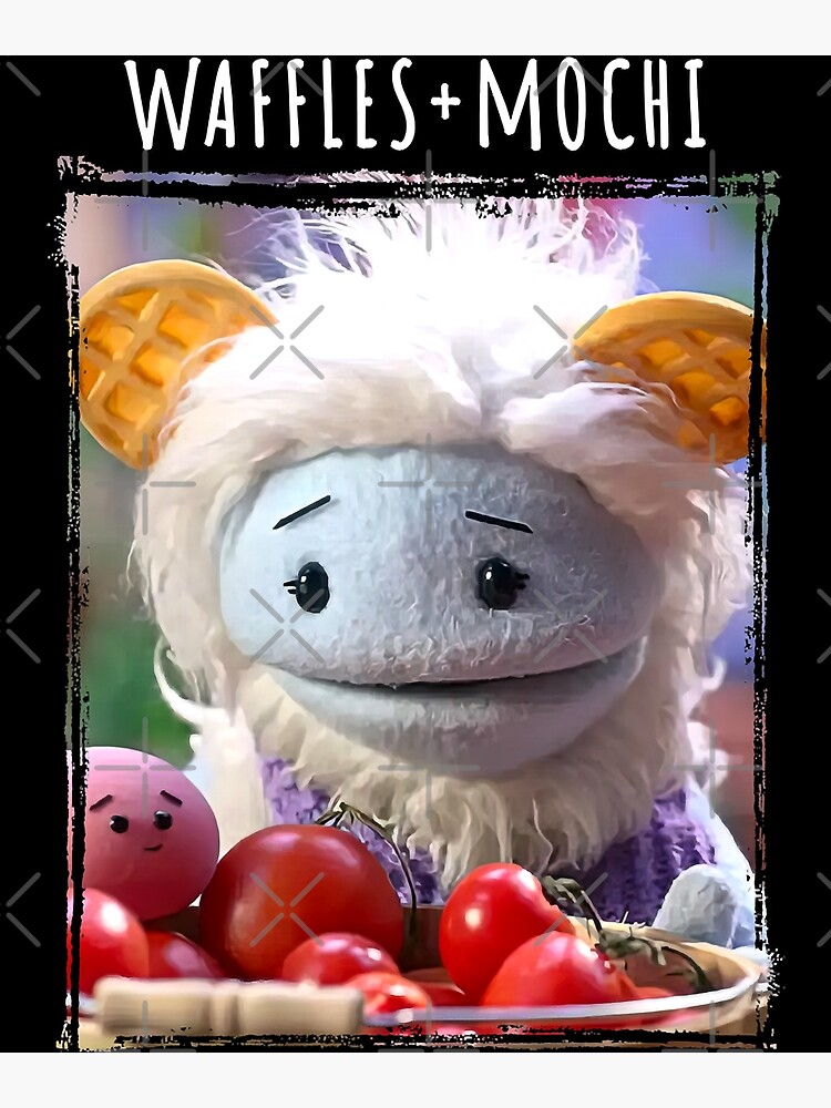 "Beautiful Model Waffles And Mochi Awesome For Movie Fans" Art Print