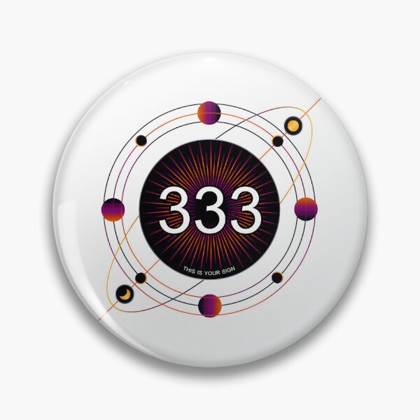 Item preview, Angel numbers 333 - Esoteric lucky numbers - THIS IS YOUR SIGN - Universe Lightworker - Divine manifestation designed and sold by originalsusie.
