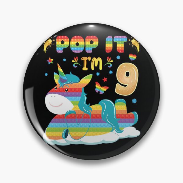 Item preview, Kids Pop It 8th Birthday Cute Unicorn Girls Boys 8 Years Old Fidget designed and sold by CREATIVE-TEE.