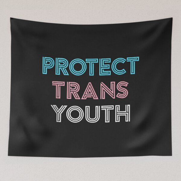 Item preview, Transgender LGBT Pride Tee Protect Trans Youth Tank Top designed and sold by olgacadb.