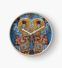 comlongon heraldry Clock
