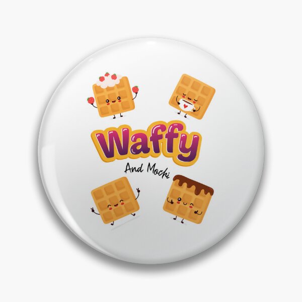 Item preview, Funny Gifts Waffles And Mochi Cute Funny Men designed and sold by TrinhThuy267.
