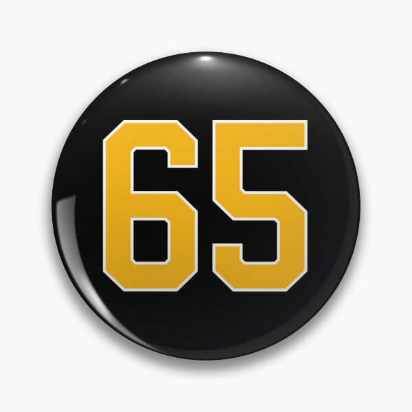 Item preview, Yellow Number 65 lucky sports jersey sixty five designed and sold by HeavyStyle.