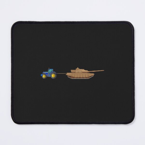 Item preview, Ukrainian tractor pulling a tank in farm funny designed and sold by olgacadb.