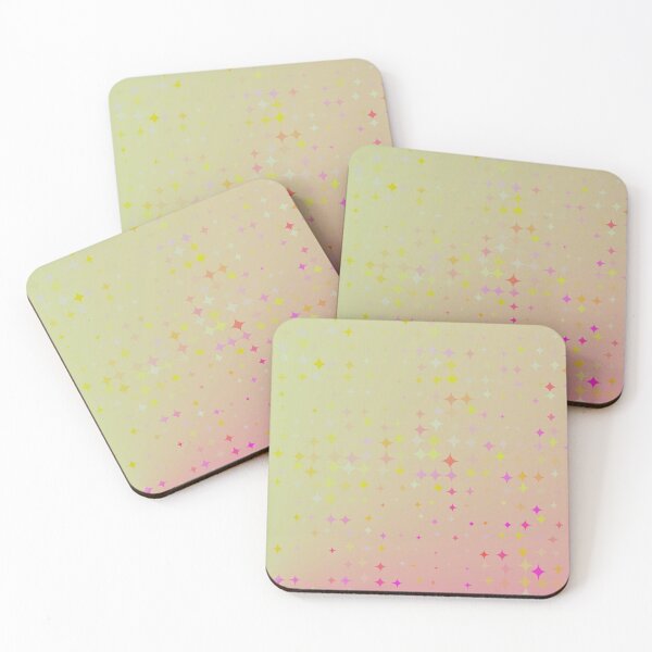 Item preview, Pastel Pink Yellow Stars designed and sold by bobiora.