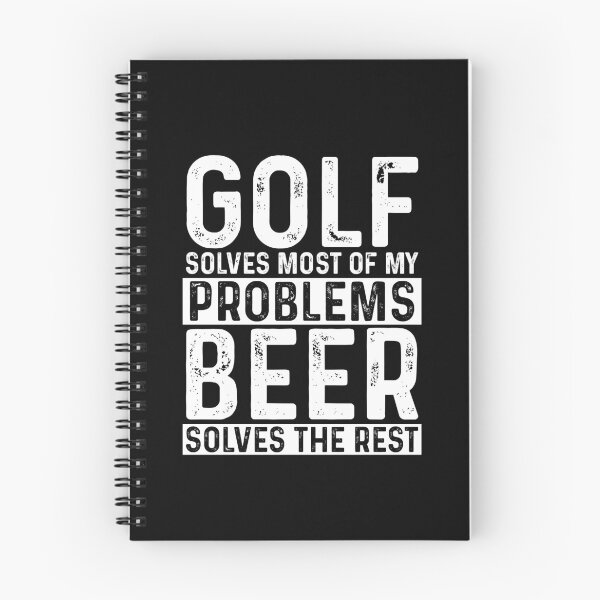 Item preview, Golf Solves Most Of My Problems Beer Solves The Rest designed and sold by KrazyKatz.
