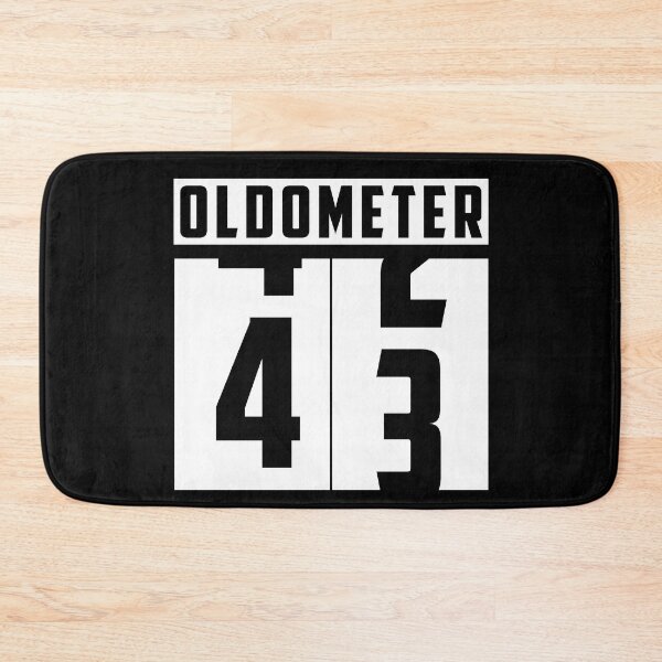 Item preview, Oldometer counter Number 43 birthday designed and sold by HeavyStyle.
