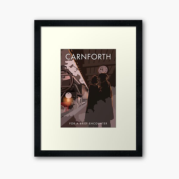 Brief Encounter Carnforth Station Framed Art Print