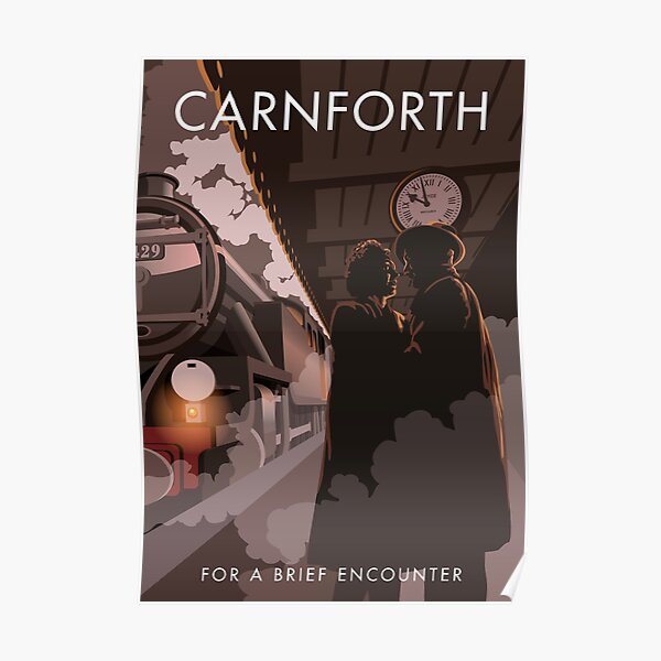 Brief Encounter Carnforth Station Poster