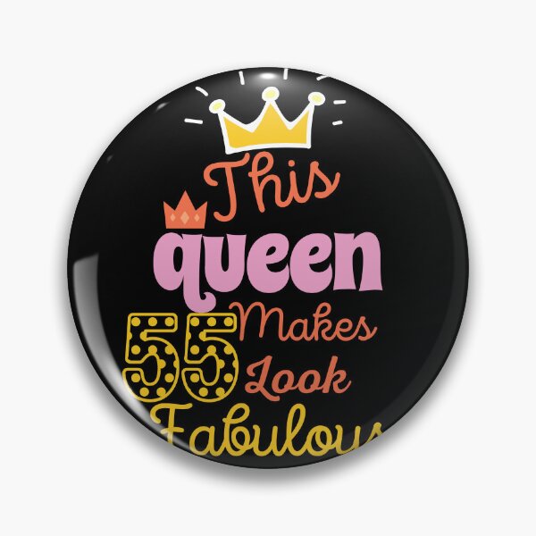 Item preview, This queen makes 55 Look Fabulous, Classic T-shirt  designed and sold by dirlkhiat.
