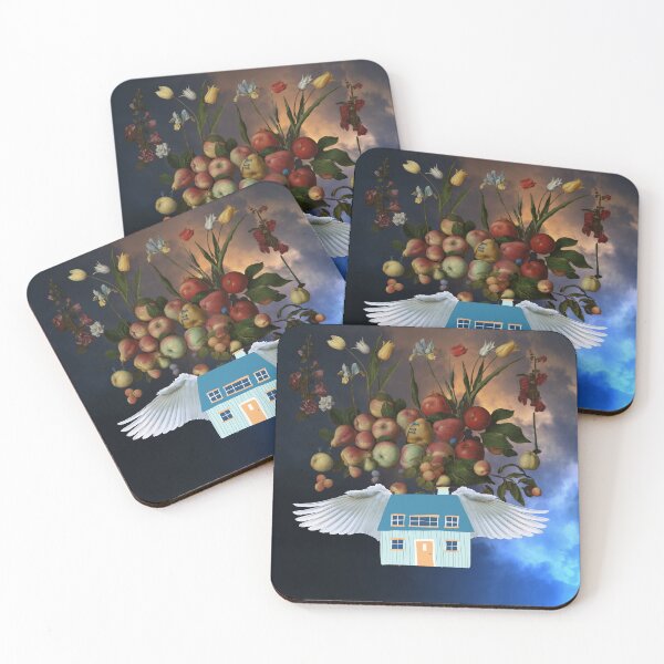 Item preview, Flying Fruit Home 2 | Apples | Pears | Peaches | Funny designed and sold by CosmicStory.