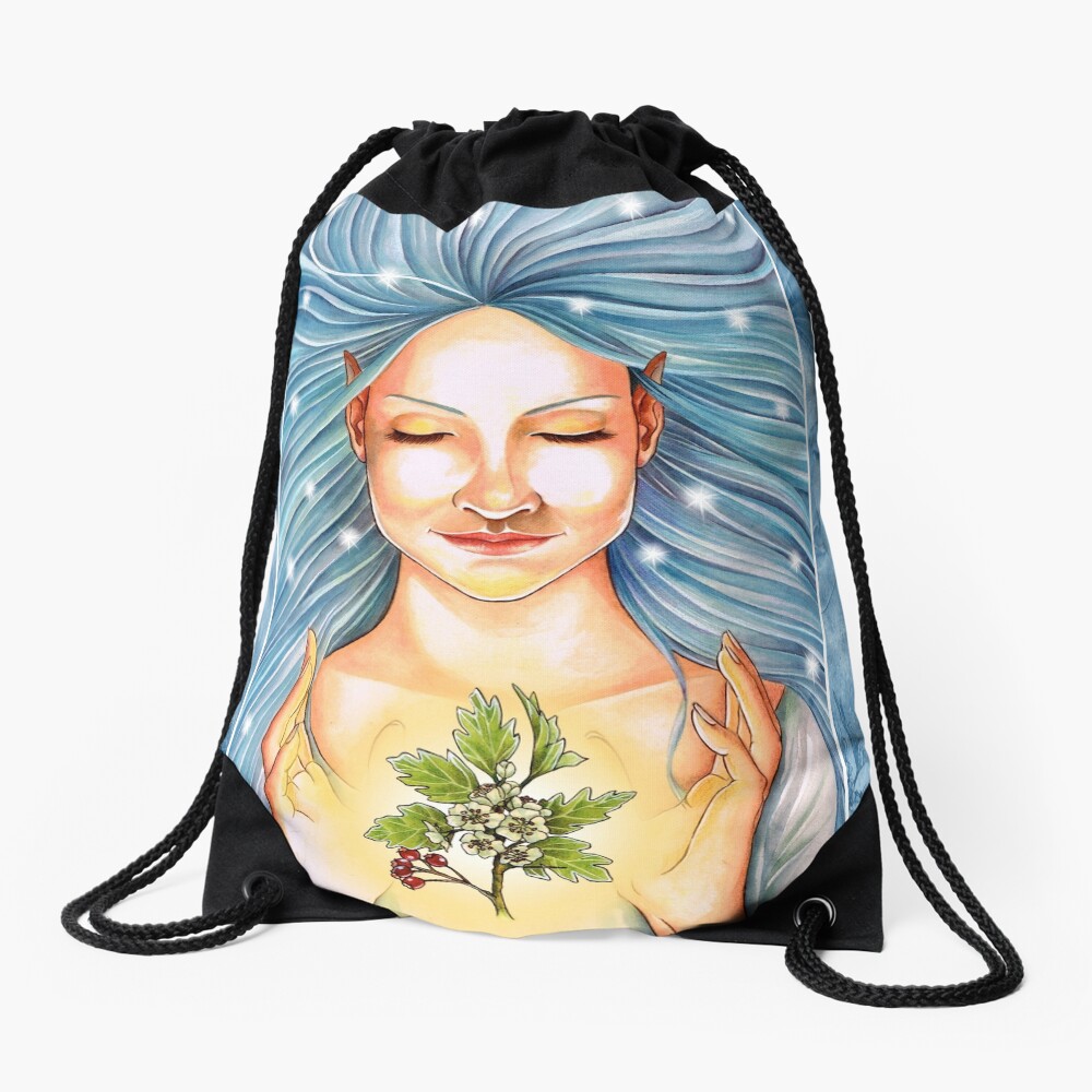 Vista previa del artículo con la obra «Mochila saco», diseñado y vendido por martasarmiento.