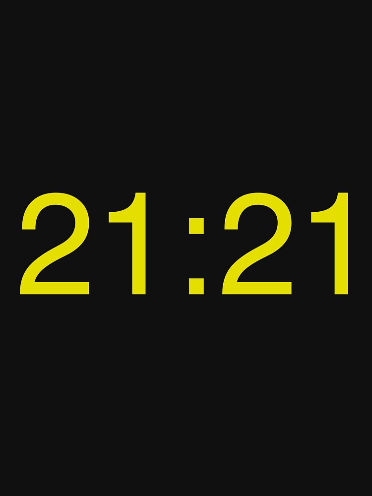 "21:21" Lightweight Hoodie for Sale by smileyna | Redbubble