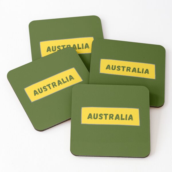 Item preview, Australia Green and Gold designed and sold by MelloHDesigns.