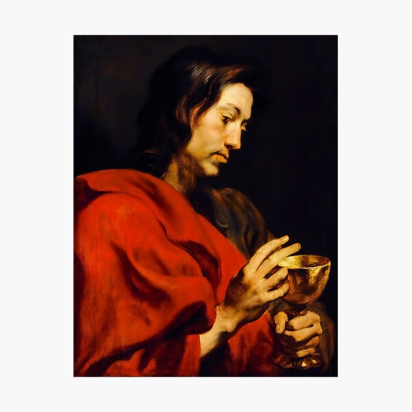 Saint John the Evangelist - Antoon Van Dyck Art Prints Photographic Print