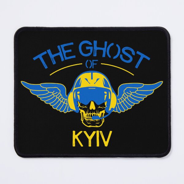 Item preview, The Ghost of Kyiv, Stand With Ukraine Support Ukrainian and Save Ukraine designed and sold by Easy-Logo.