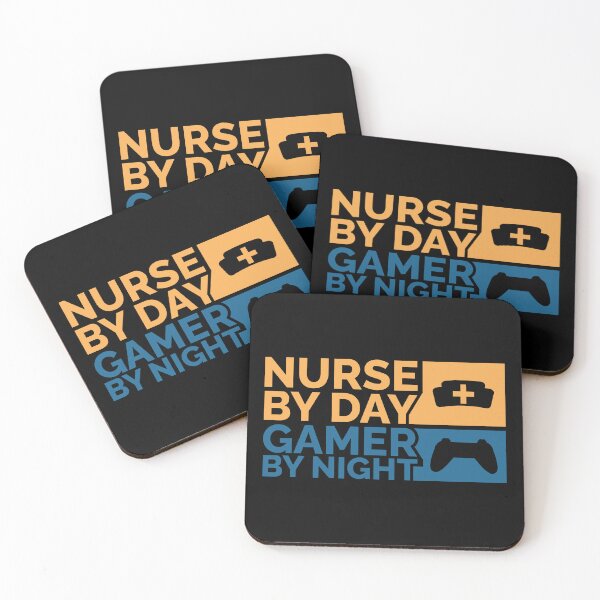 Item preview, Nurse By Day Gamer By Night designed and sold by Styler Design.