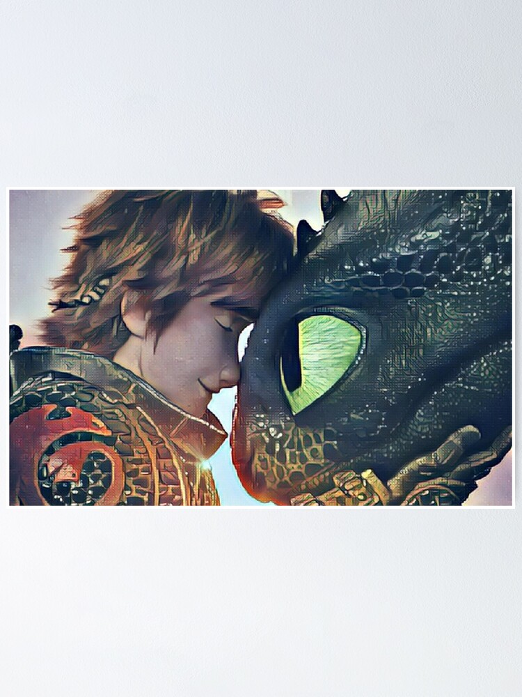 "How to train your dragon(Drawing)" Poster for Sale by