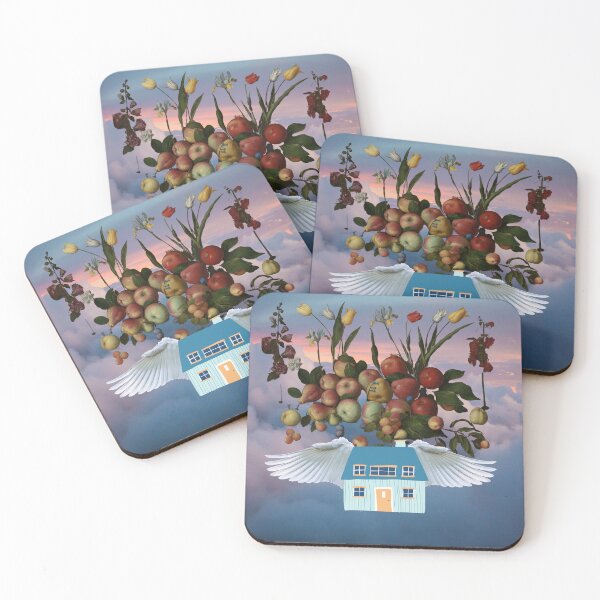 Item preview, Flying Fruit Home 4 | Apples | Pears | Peaches | Funny designed and sold by CosmicStory.