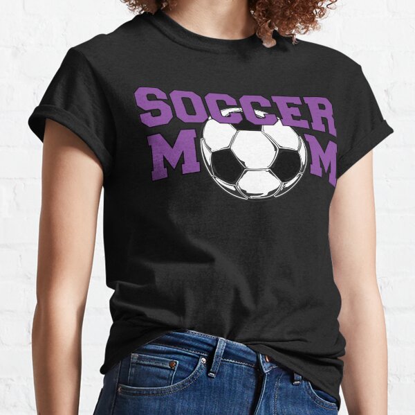 Soccer Mom in Purple Classic T-Shirt