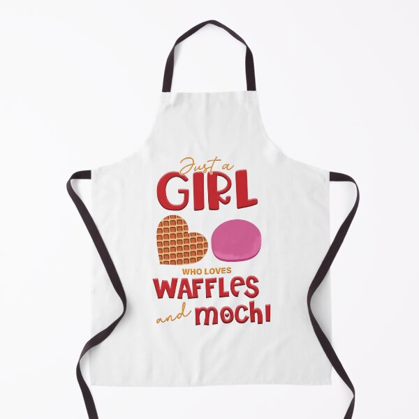 Item preview, People Call Me Just A Girl Who Loves Waffles And Mochi Retro Vintage designed and sold by TrinhThuy267.